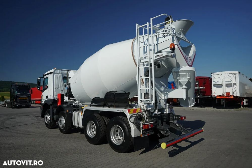 Mercedes-Benz AROCS 3240 / 9M3 BETONIERĂ / 8x4 / BETONIERĂ / SCHWING STETTER / 100% ANVELOPE - 3