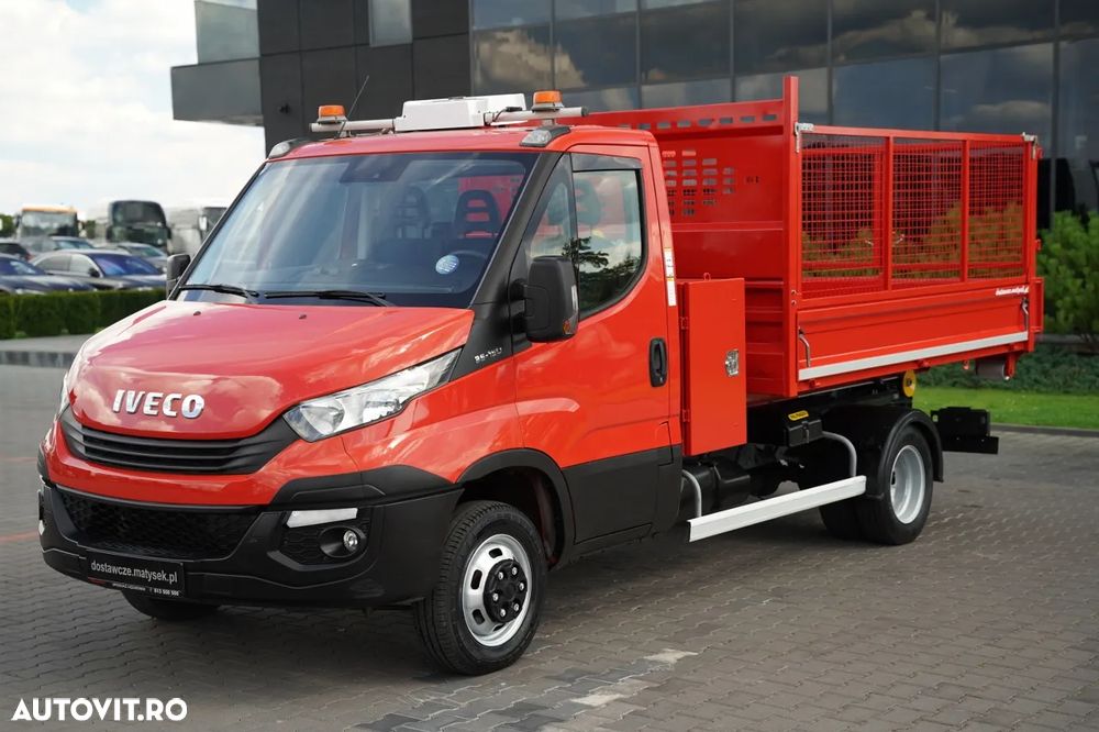 Iveco DAILY 35-150 / PALFINGER CITY 23 MPA CU CARLIG / CUTIE DE VITEZE 3.1 M / PTO / DUBLU / MANUAL / IMPORTAT / - 23