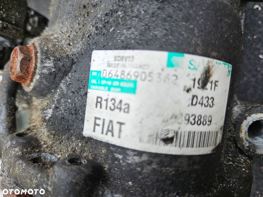 Fiat Fiorino  Doblo  Opel Combo  1.3 JTD Mjet CDTI kompresor sprężarka pompa klimatyzacji - 2
