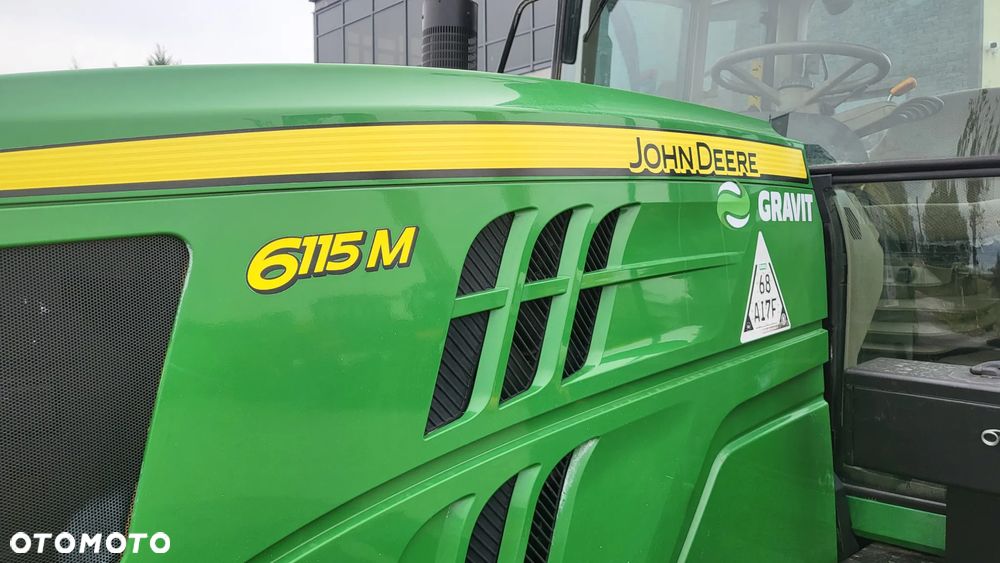 John Deere JD 6115M, 115 KM, pneumatyka, I-szy właściciel - 3