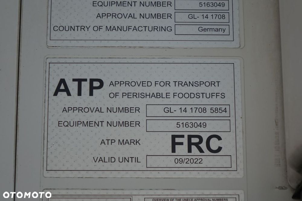 Schmitz Cargobull CHŁODNIA / CARRIER VECTOR 1550 / DOPPELSTOCK / OSIE SCHMITZ / KOSZ PALETOWY / OŚ PODNOSZONA - 35