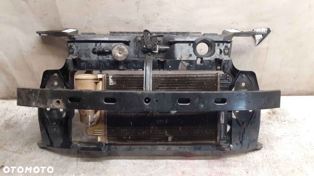 + PAS PRZEDNI FIAT PANDA II 2 WZMOCNIENIE CZOŁOWE CHŁODNICE KLIMATYZACJA KLIMA KOMPLET ! - 1