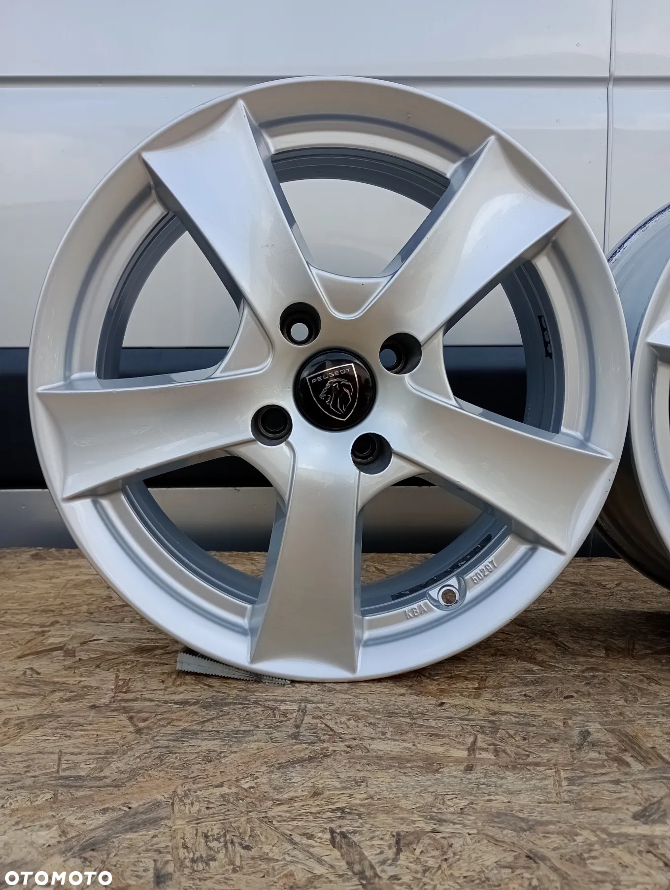 FELGI ALUMINIOWE 4x108 R16 6,5J ET15 PEUGEOT 1007 206 207 306 307 308 405 406 PARTNER - 3