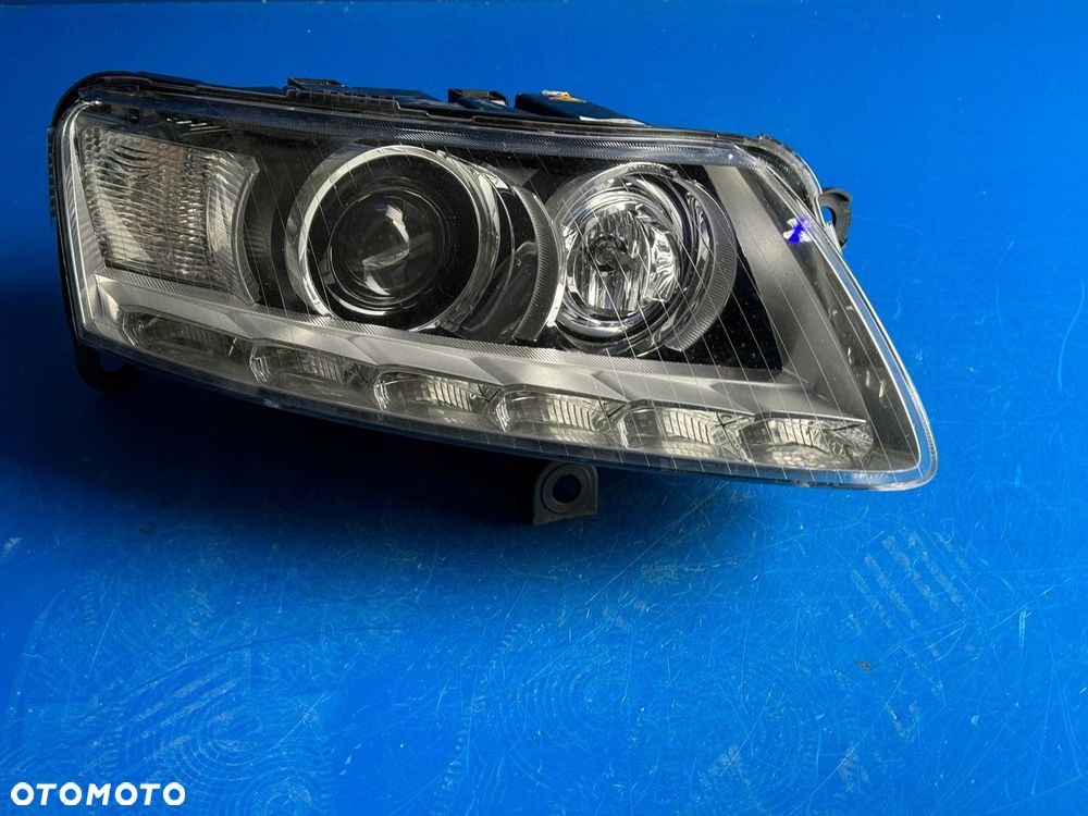 PRAWY BI XENON LED AUDI A6 C6 LIFT SKRĘTNA EUROPA BDB HELLA - 3