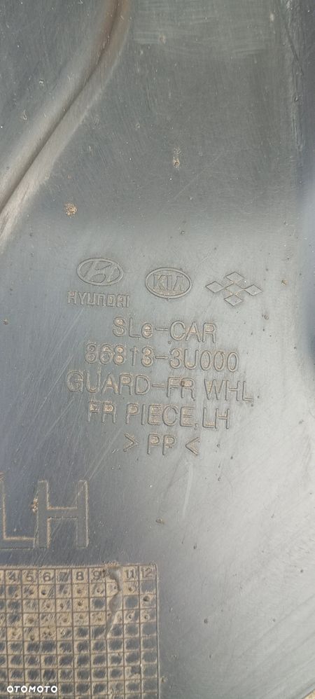 Nadkole lewy przód przednie lewe Kia Sportage III 3 86813-3U000 - 4
