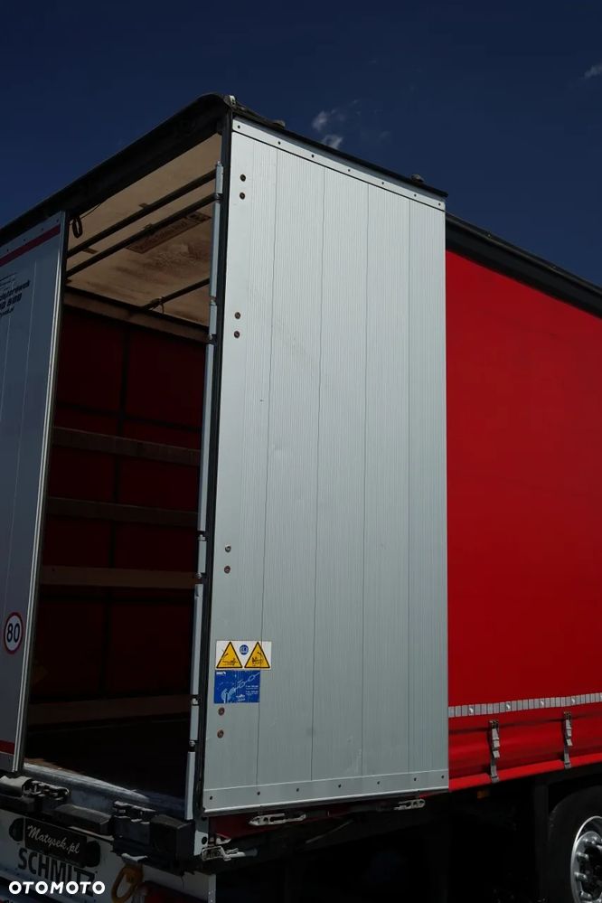 Schmitz Cargobull FIRANKA / OŚ PODNOSZONA / DACH PODNOSZONY / KOSZ NA PALETY - 15