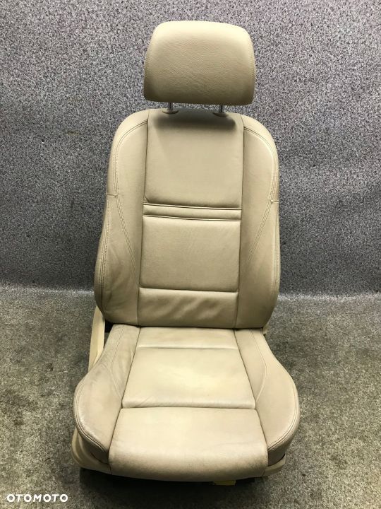 BMW E70 X5 fotel pasazera prawy przod pamiec skora - 1