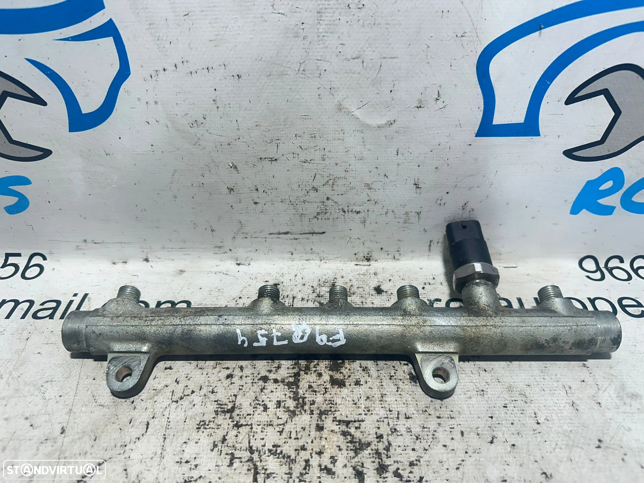 .Régua Alta Pressão Common Rail Bosch Renault F9Q 1.9 dCi 0445214015 7700111013 - 6