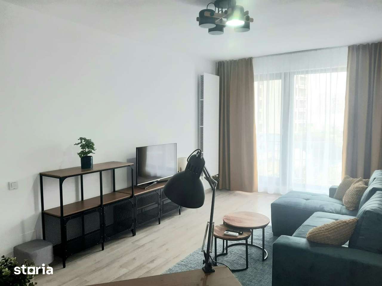 LUJERULUI - PLAZA ROMANIA, 2 camere, etaj 2, 59 mp, mobilat-utilat — fotografia 2