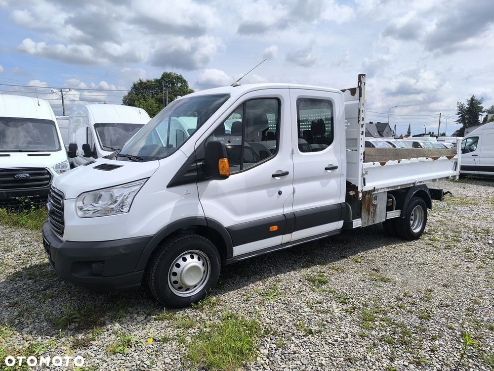 Ford TRANSIT ​*WYWROTKA​*DOKA​*2.0TDCI​*170KM​*TEMPOMAT​*KLIMATYZACJA​*1 - 2