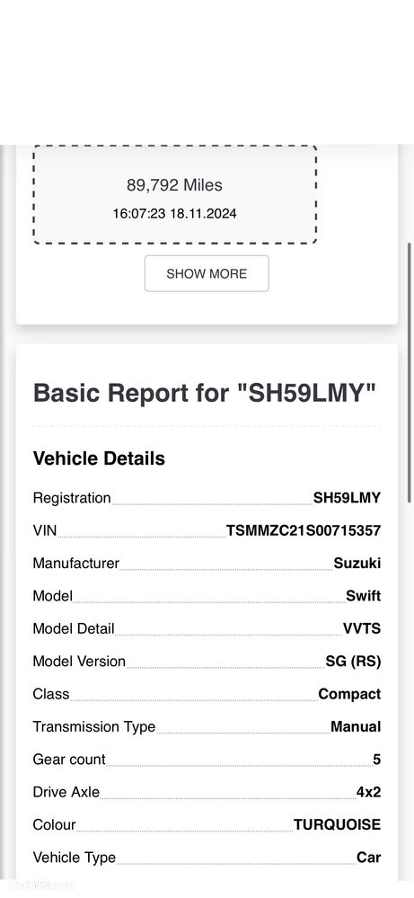 Suzuki Swift MK6 skrzynia biegów ZN5 1.5 Benzyna 5-biegowa 102KM 2009r nr 325 - 6