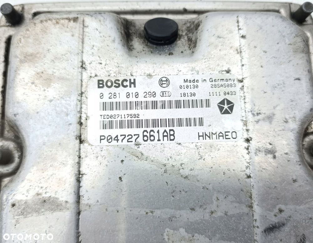 KOMPUTER SILNIKA STEROWNIK CHRYSLER VOYAGER IV RG 0281010290 - 2