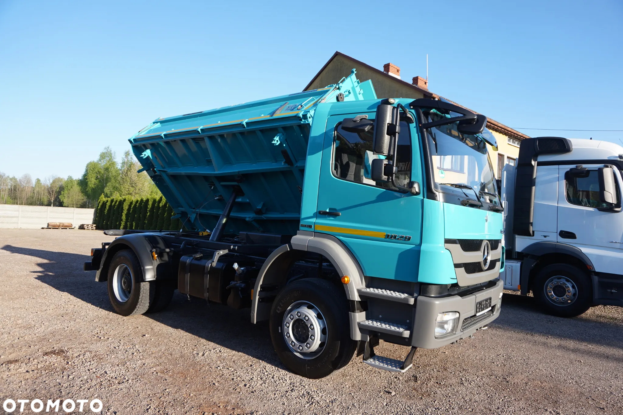 Mercedes-Benz AXOR 1829 MEILLER KIPPER TYLKO 162 Tys Km. ORYGINAŁ JAK NOWY. - 26