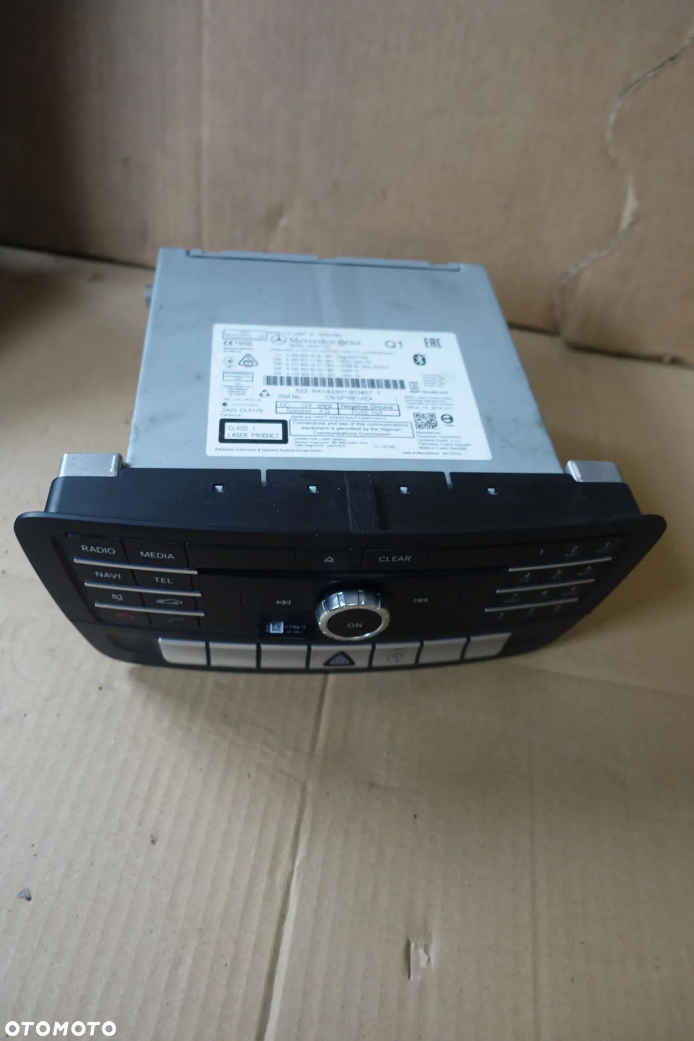 RADIO NAWIGACJA MERCEDES W176 A KLASA A2469007818 - 1