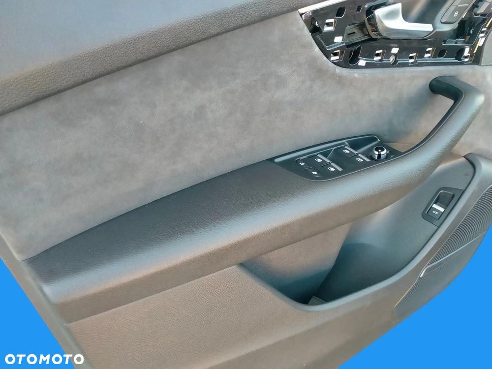 AUDI Q7 4M LIFT 22r FOTELE KANAPA BOCZKI TAPICERKA SKÓRA CZARNA - 12