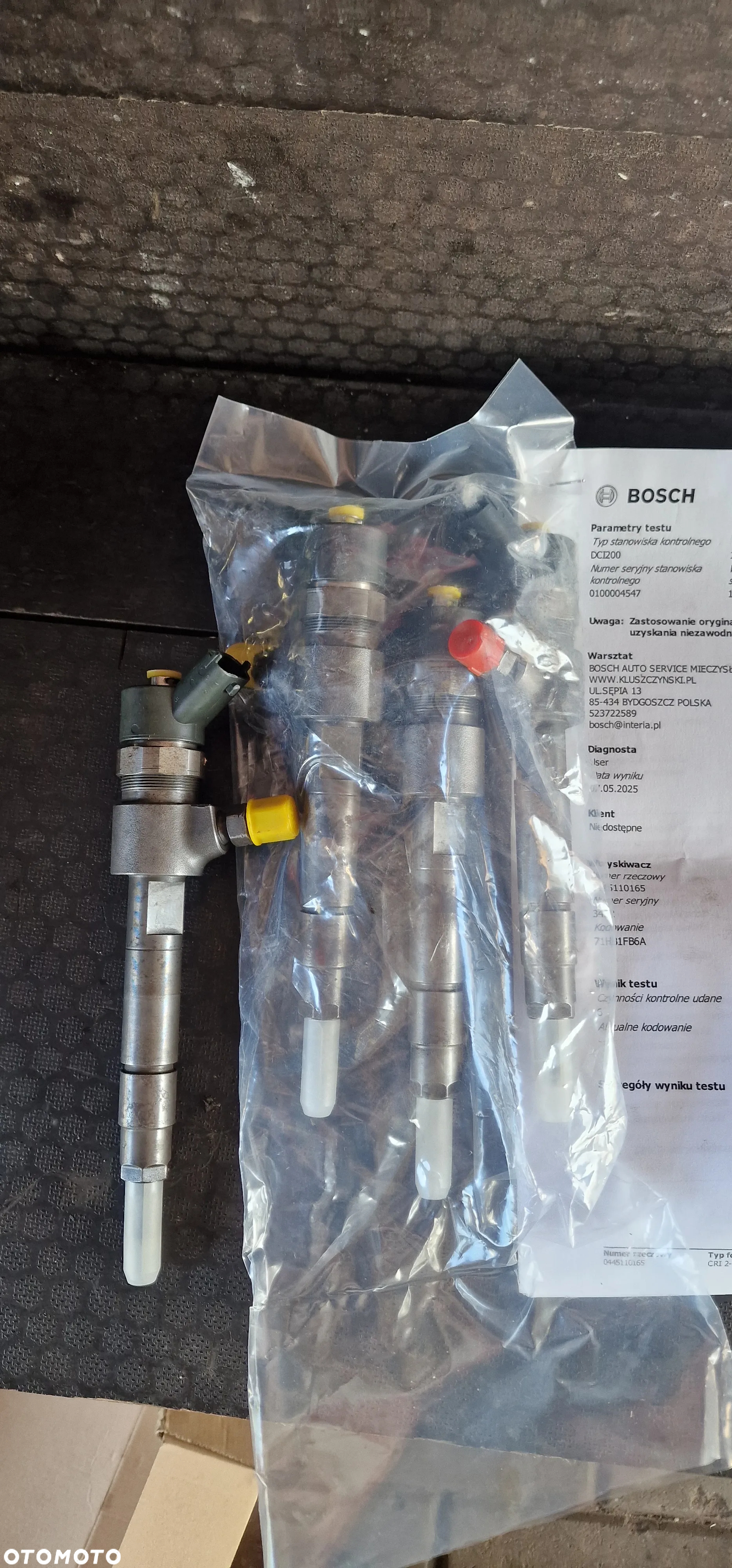 WTRYSKIWACZ 0445110165 OPEL 1.9 CDTI - 2