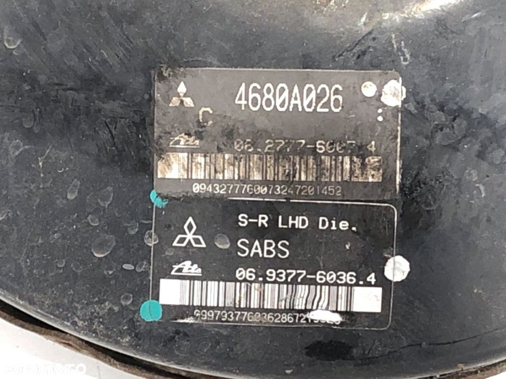 SERWO HAMULCOWE  PEUGEOT 4007 (VU_, VV_) 2007 - 2013 2.2 HDi 115 kW [156 KM] olej napędowy 2007 - - 4