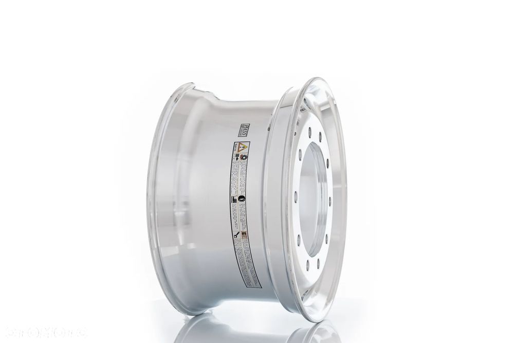 Felga aluminiowa POMLEAD 22,5x11,75 ET120 26mm POLISHED (polerowana) - 4
