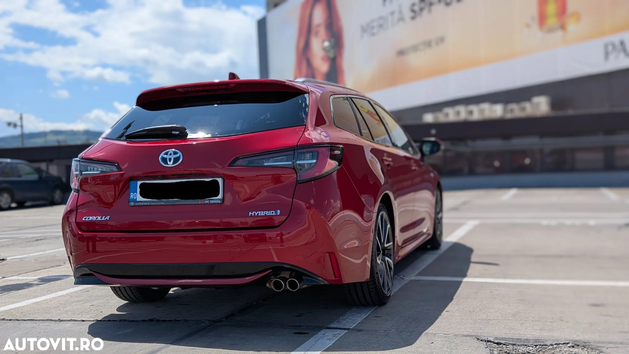 Toyota Corolla 2.0 HSD Exclusive Plus interior Negru - 4