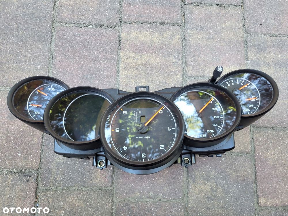 licznik zegary porsche cayenne ii 7p5 - 2