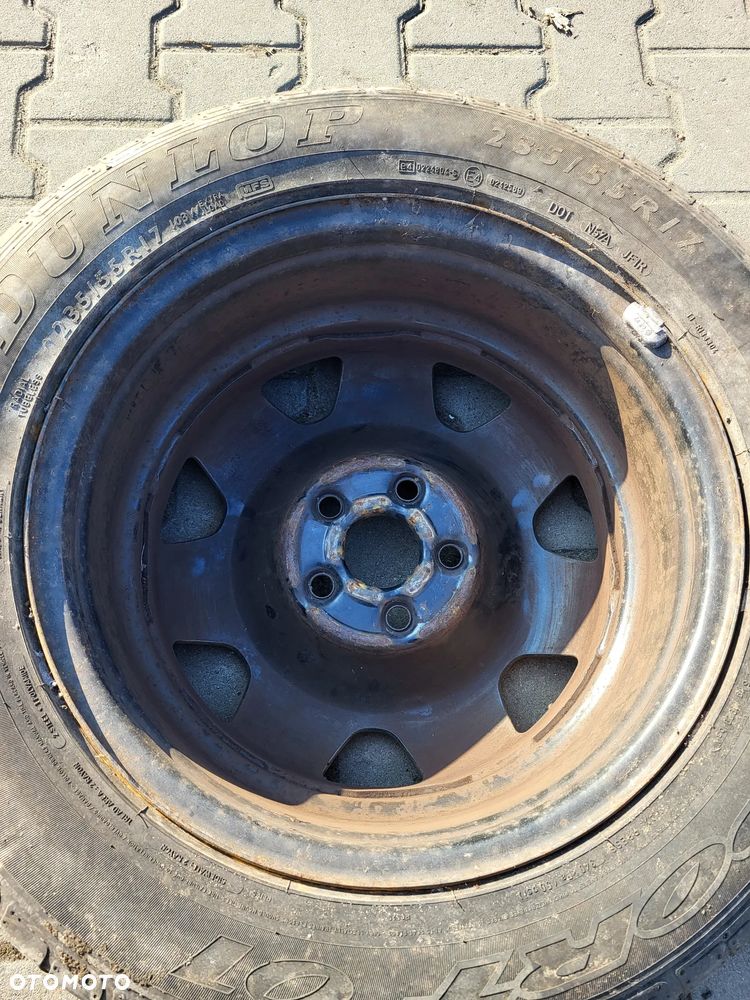 VOLKSWAGEN T5 T6 KOŁO ZAPASOWE FELGA 7E0601027B 7Jx17 H2 ET55 5X120 235/55 R17 - 6