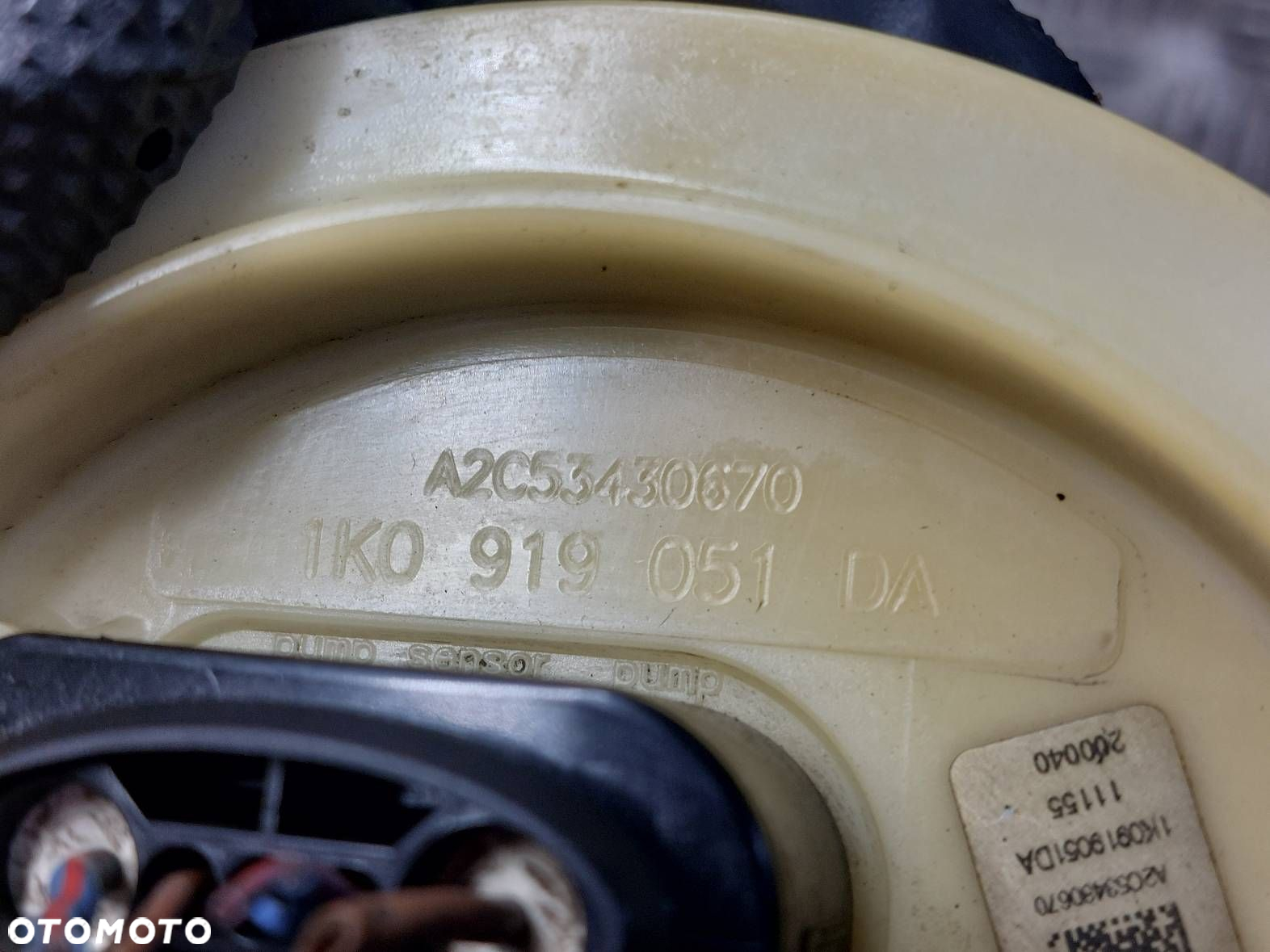 POMPKA PALIWA + PŁYWAK SEAT ALTEA XL 1.6 8V 1K0919051DA - 5