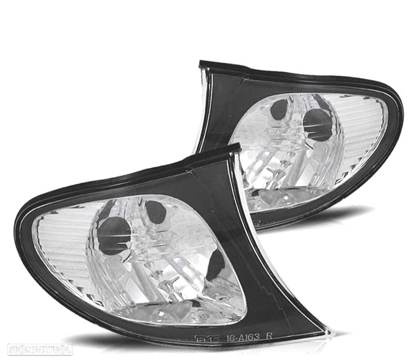 INDICADORES FRONTAIS BMW E46 LIMOUSINE TOURING 01-05 PRETO
