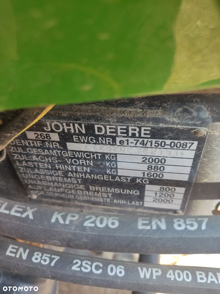 John Deere 2320 HST 4x4 traktorek - 7
