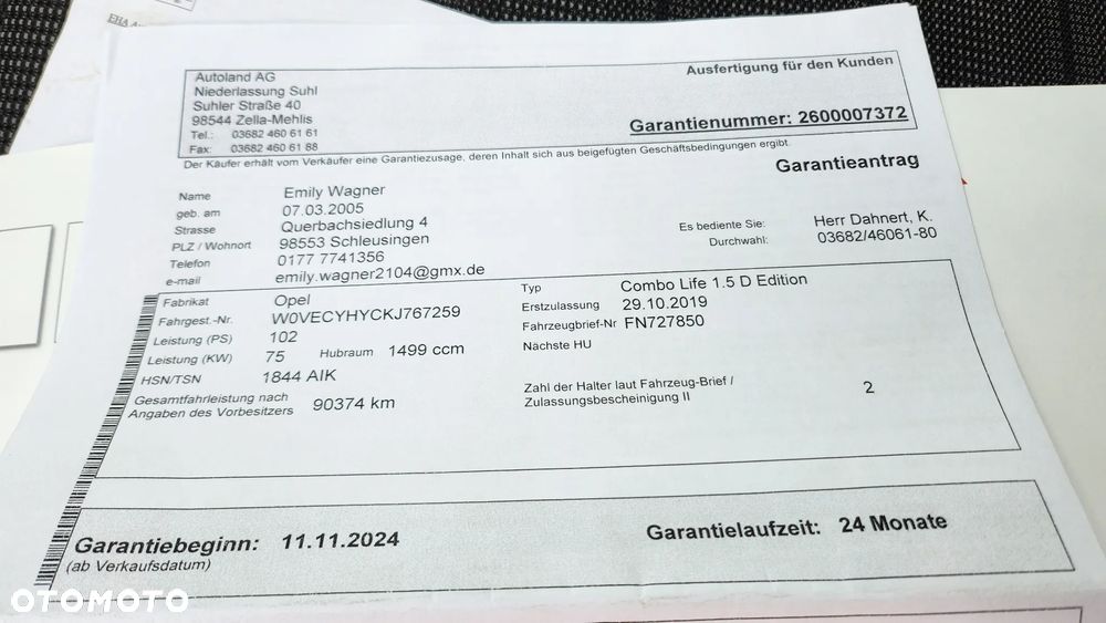 Opel Combo 1.5 D 75kW N1 Edition - 23