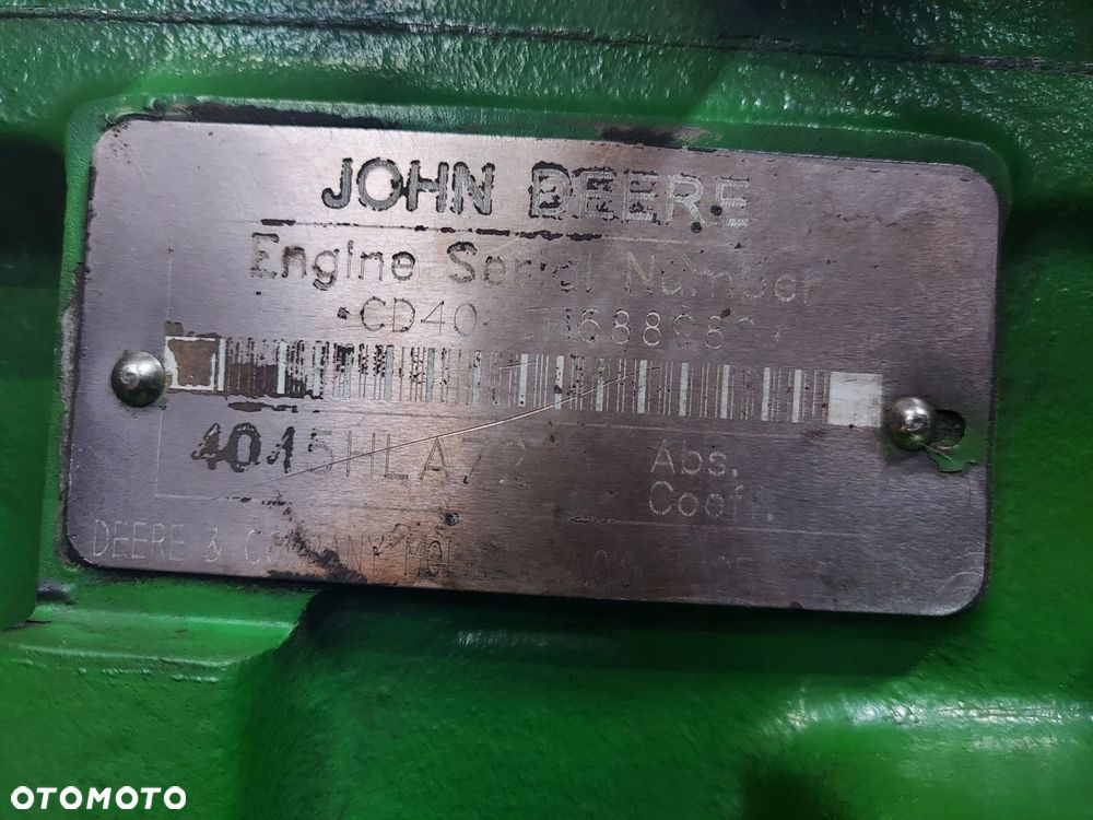 SILNIK 4045HLA72 JOHN DEERE 6420 2002r - 9