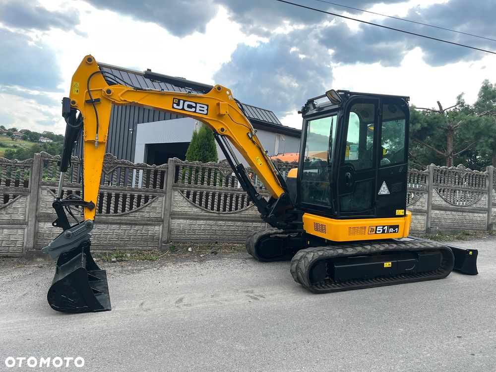 JCB 51R-1 | Koparka Gąsienicowa JCB 51 R | 5 Ton | Zerowy Obrys | Minikoparka | Super Stan | Sprowadzona | - 7