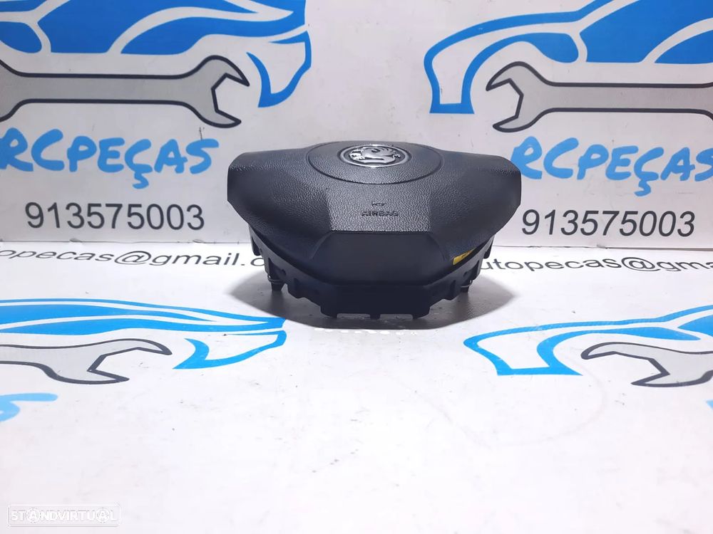 AIRBAG VOLANTE GUIADOR OPEL ASTRA H 93862634 DCH92610286 - 3