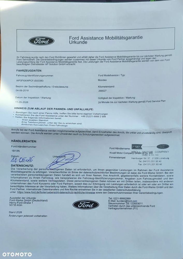 Ford Mondeo 2.0 TDCi Start-Stopp Business Edition - 36