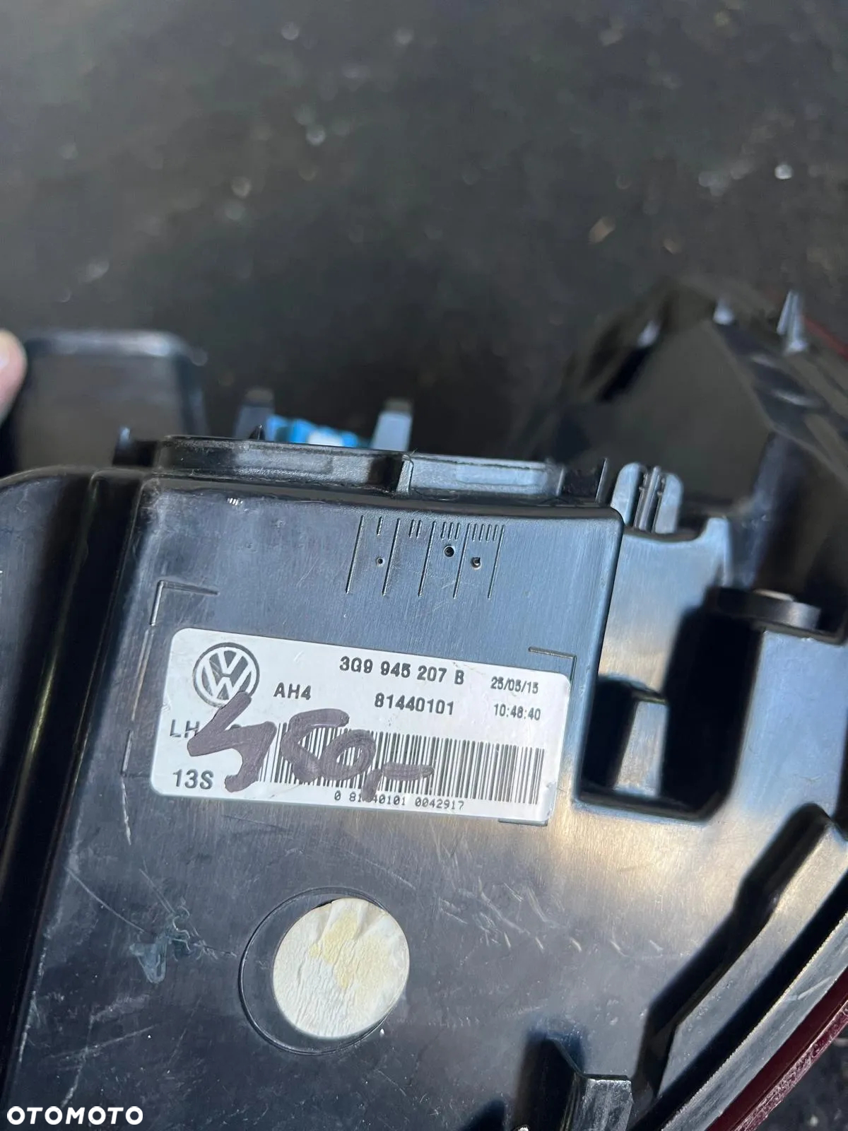 VW Passat B8 2014-2019 Lampa Tylna Lewa Kombi 3G9945207 - 3