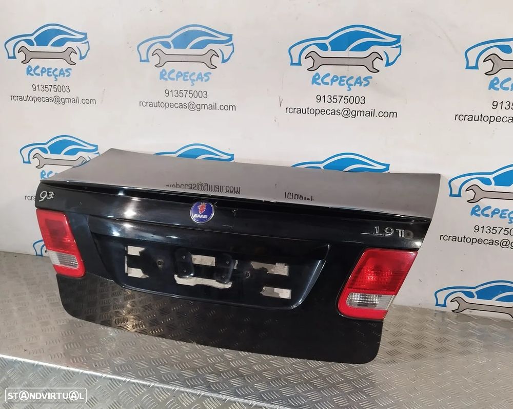 PORTA TAMPA MALA SAAB 9-3 9 3 FARÓIS FAROLINS FECHO PUXADOR 12797736 - 3