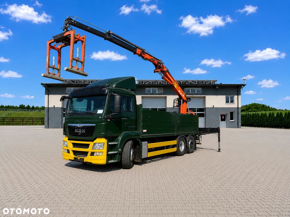 MAN TGS 26.400 6x2 HDS ATLAS 165.2 V + Sterowanie pilotem | EURO 5 - 1