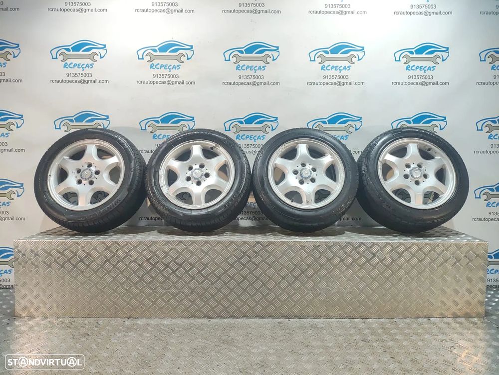 Jantes 16 Originais Mercedes Benz SLK R170 7J 8J ET37 ET30 5x112 - 1