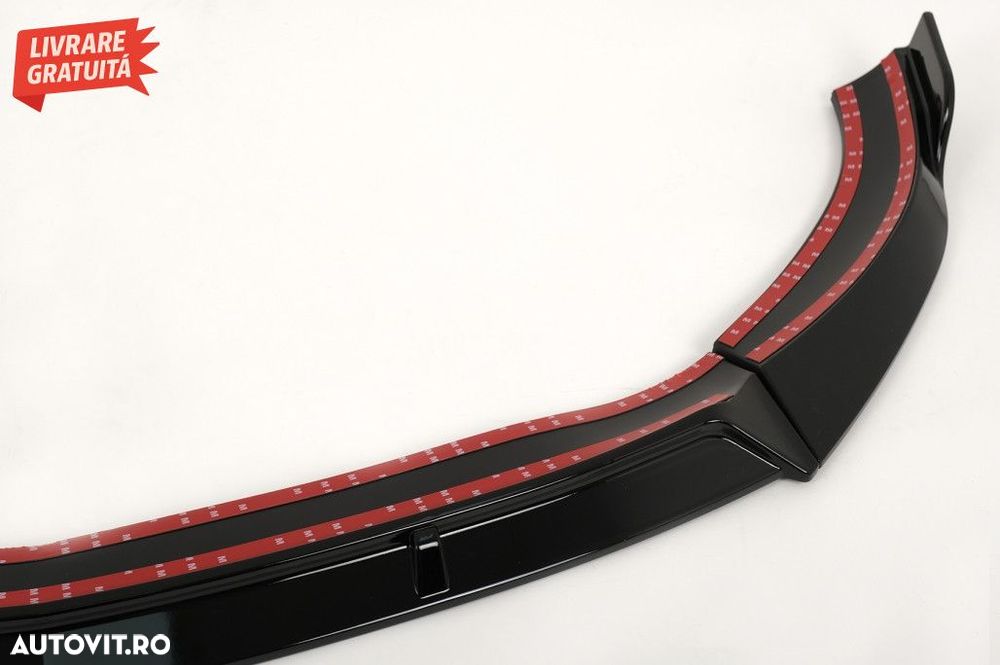 Prelungire Bara Fata Mercedes CLA45 C117 X117 (2013-2016) Negru Lucios - 7