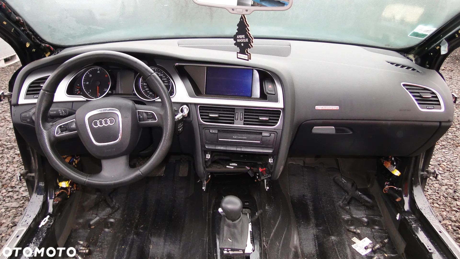AUDI A5 8T COUPE DESKA KONSOLA PASY SENSOR AIRBAG ORYGINAŁ 07-11r EUROPA - 1