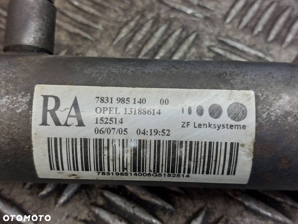 MAGLOWNICA PRZEKŁADNIA KIEROWNICZA OPEL ASTRA H ZAFIRA B EU 13188614 - 4