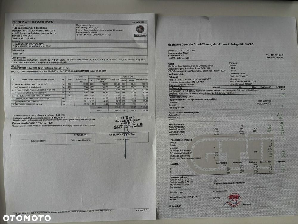 Fiat Freemont 2.0 Multijet Lounge AWD - 33
