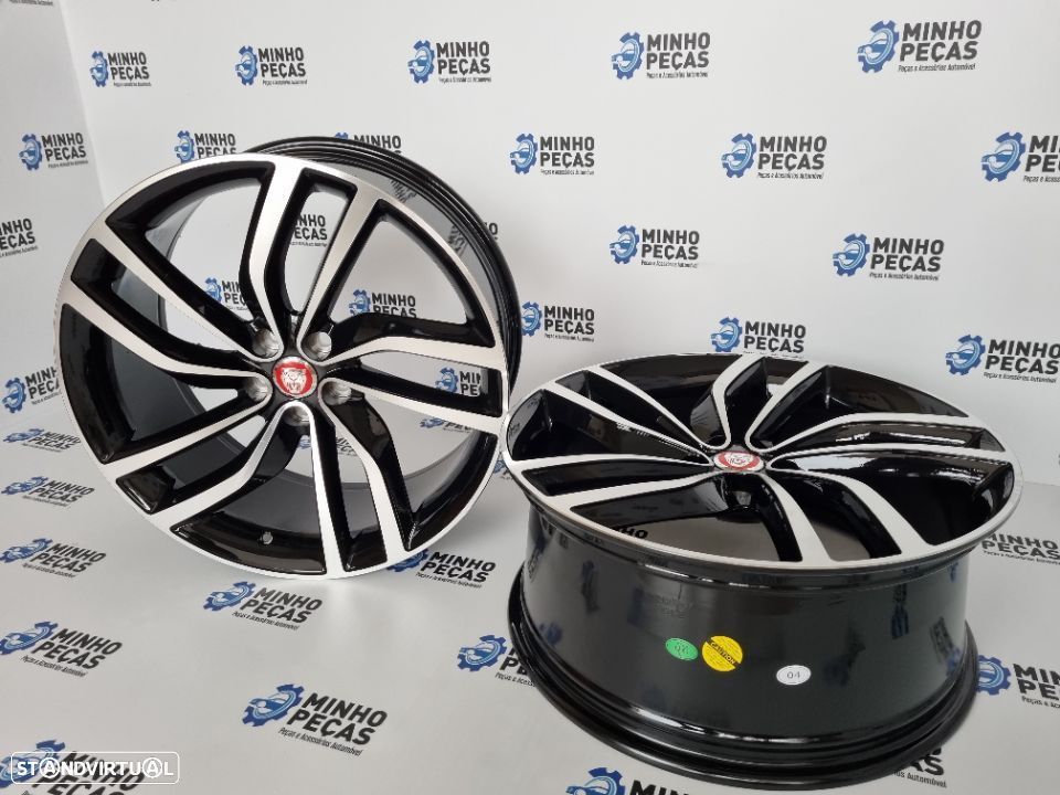 Jantes Jaguar XF em 20 Preto Polido - 6