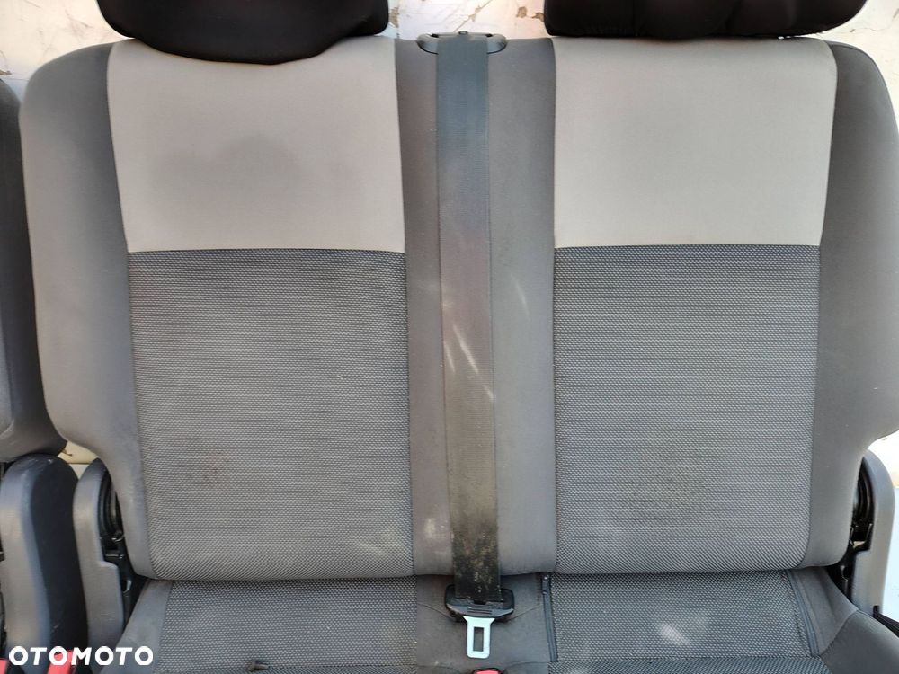 FOTEL KANAPA 2 RZĄD LEWY PRAWY VOLKSWAGEN CADDY 3 III FL LIFT - 2