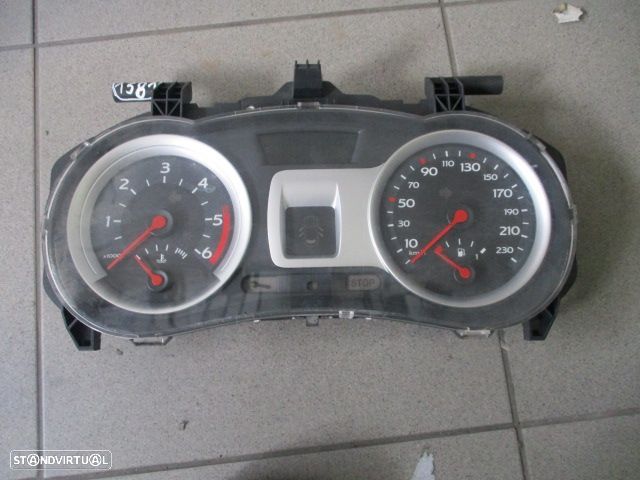 Quadrante 8200761861S RENAULT CLIO 3 2008 1.5DCI 70CV 0P KM/H  DIGITAL RENAULT CLIO 3 FASE 1  2008 1.5DCI 85CV 5P CINZENTO KM/H DIGITAL - 1