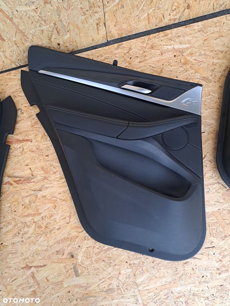 BMW X3 iX3 g01 g08 fotele Mapkiet tapicerka kanapa czarna skóra grzana boczki tunel - 8