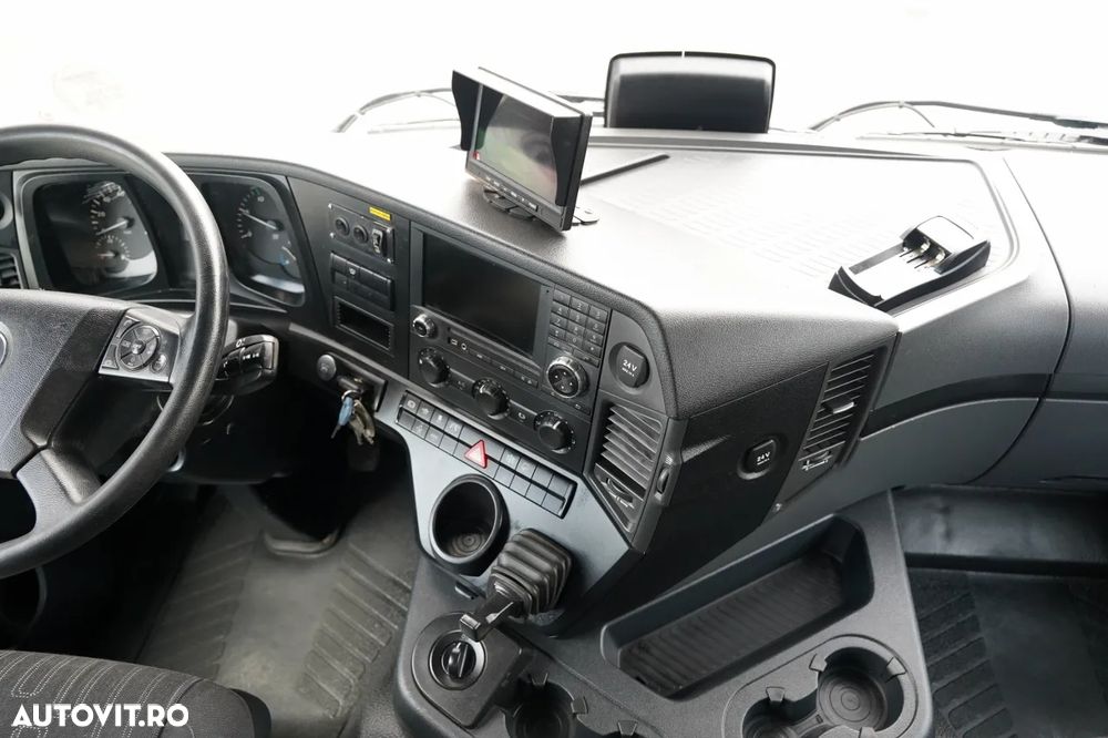 Mercedes-Benz AROCS 2636 / 6X4 / BASCULATOR / + HIAB X-HIDUO 228 E-3 HDS / TELECOMANDĂ / FURCĂ PENTRU PALEȚI / EURO 6 - 34