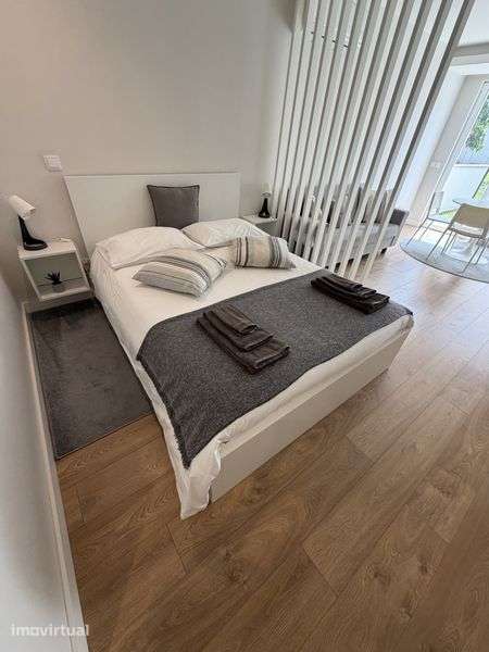 Apartamento T0 no centro de Braga. Como novo e completamente mobilado. - Grande imagem: 4/8