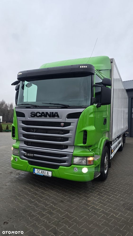 Scania R400 Euro 5 6x2 kontener izoterma 22 palety winda import NL! niski przebieg! super stan! - 22