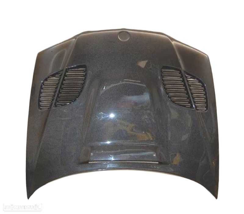 CAPÔ BMW E46 LOOK M3 GTR 98-01 CARBONO - 3