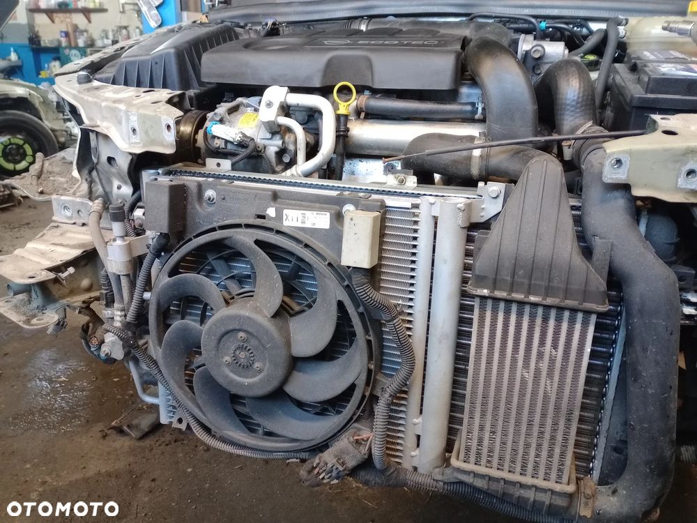 Chłodnice komplet, chłodnica klimatyzacji, wody, wiatrak, opel astra H - 2